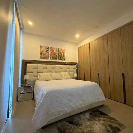 Encantador Espacio Con Salida Al Mar En Manzanillo Apartamento