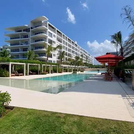 Encantador Espacio Con Salida Al Mar En Manzanillo Apartamento